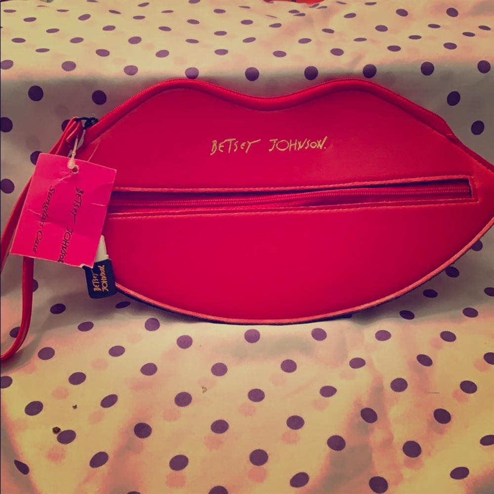 Betsy Johnson Sunglass/phone clutch